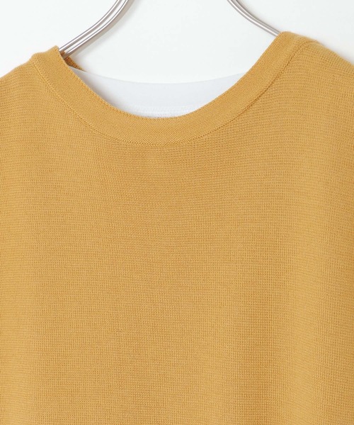 ikka（イッカ）の「ニットベストアンサンブル21AW（アンサンブル・レディース・ブラック/ベージュ/イエロー・M/L）」の14枚目の写真