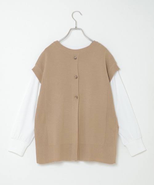 ikka（イッカ）の「ニットベストアンサンブル21AW（アンサンブル・レディース・ブラック/ベージュ/イエロー・M/L）」の18枚目の写真