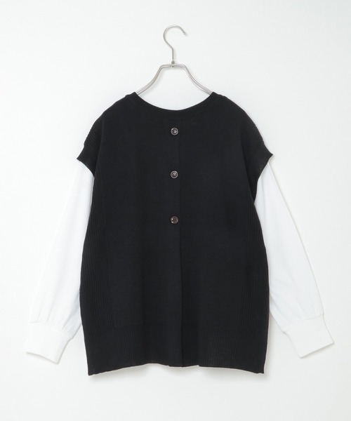 ikka（イッカ）の「ニットベストアンサンブル21AW（アンサンブル・レディース・ブラック/ベージュ/イエロー・M/L）」の20枚目の写真