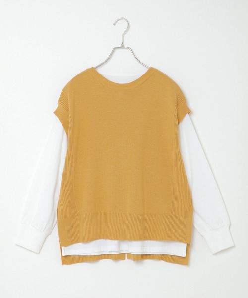 ikka（イッカ）の「ニットベストアンサンブル21AW（アンサンブル・レディース・ブラック/ベージュ/イエロー・M/L）」の22枚目の写真