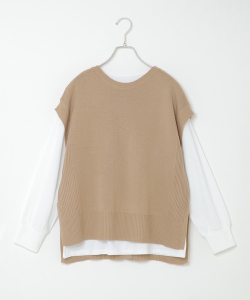 ikka（イッカ）の「ニットベストアンサンブル21AW（アンサンブル・レディース・ブラック/ベージュ/イエロー・M/L）」の21枚目の写真