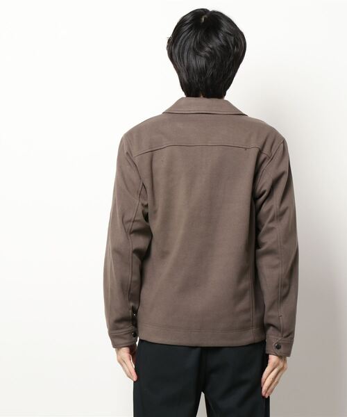 RATTLE TRAP（ラトルトラップ）の「【セットアップ対応】エアリーフラノCPOブルゾン（ブルゾン・メンズ・ブラック/ブラウン/グレイッシュベージュ/チャコール・LL/S/M/L）」の10枚目の写真