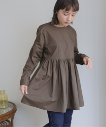 【shemoshelly】ペプラムブラウス