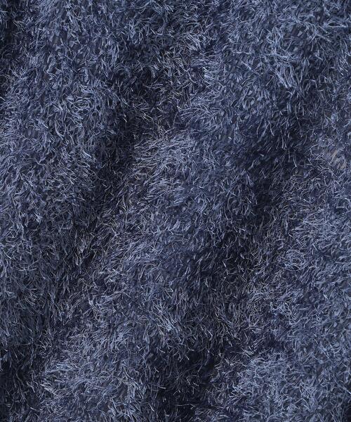 EMMEL REFINES（エメルリファインズ）の「＜EMMEL REFINES（エメル リファインズ）＞EM カットジャカード クルーネックプルオーバー（シャツ/ブラウス・レディース・コバルトブルー/ブラック/ライトグレー・FREE）」の13枚目の写真