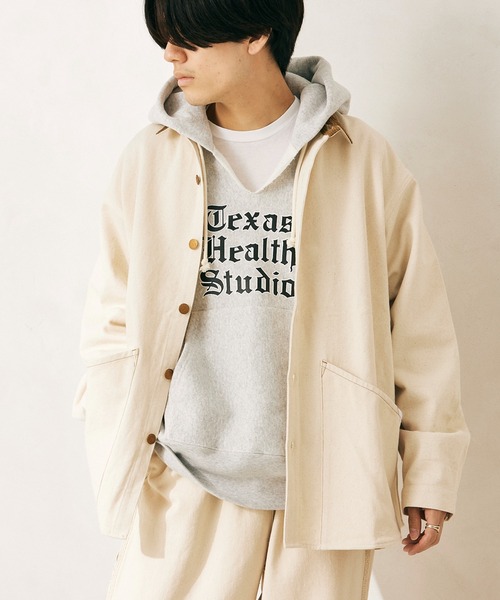 SMITH'S(スミス)の「【SMITH'S/スミス】別注 TWILL カバーオール(カバーオール・メンズ・キャメル/ナチュラル/ブラック・M/L)」の2枚目の写真