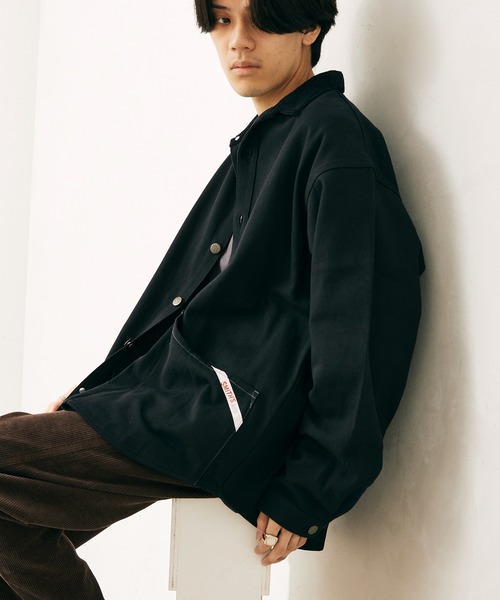 SMITH'S(スミス)の「【SMITH'S/スミス】別注 TWILL カバーオール(カバーオール・メンズ・キャメル/ナチュラル/ブラック・M/L)」の1枚目の写真