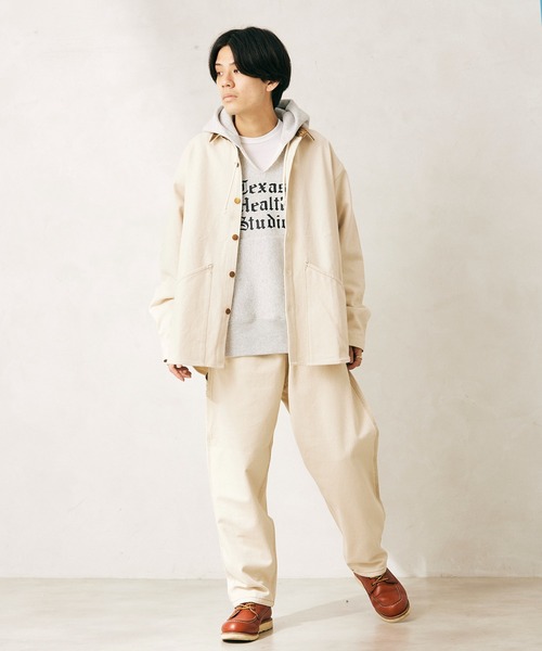 SMITH'S(スミス)の「【SMITH'S/スミス】別注 TWILL カバーオール(カバーオール・メンズ・キャメル/ナチュラル/ブラック・M/L)」の11枚目の写真