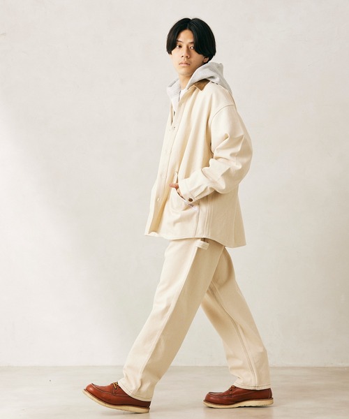 SMITH'S(スミス)の「【SMITH'S/スミス】別注 TWILL カバーオール(カバーオール・メンズ・キャメル/ナチュラル/ブラック・M/L)」の12枚目の写真