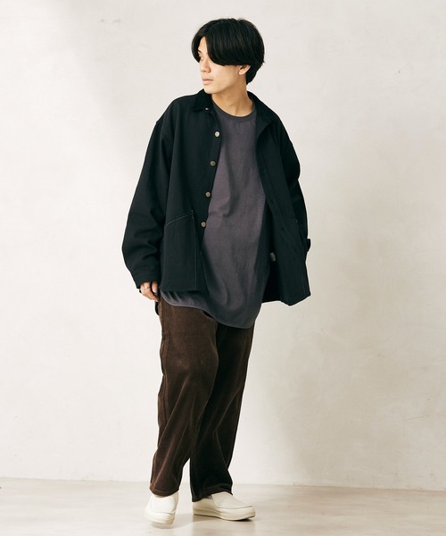 SMITH'S(スミス)の「【SMITH'S/スミス】別注 TWILL カバーオール(カバーオール・メンズ・キャメル/ナチュラル/ブラック・M/L)」の20枚目の写真