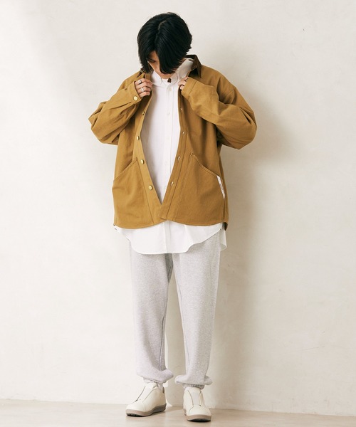 SMITH'S(スミス)の「【SMITH'S/スミス】別注 TWILL カバーオール(カバーオール・メンズ・キャメル/ナチュラル/ブラック・M/L)」の5枚目の写真