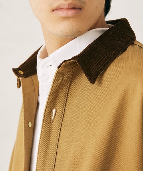 SMITH'S(スミス)の「【SMITH'S/スミス】別注 TWILL カバーオール(カバーオール・メンズ・キャメル/ナチュラル/ブラック・M/L)」の10枚目の写真