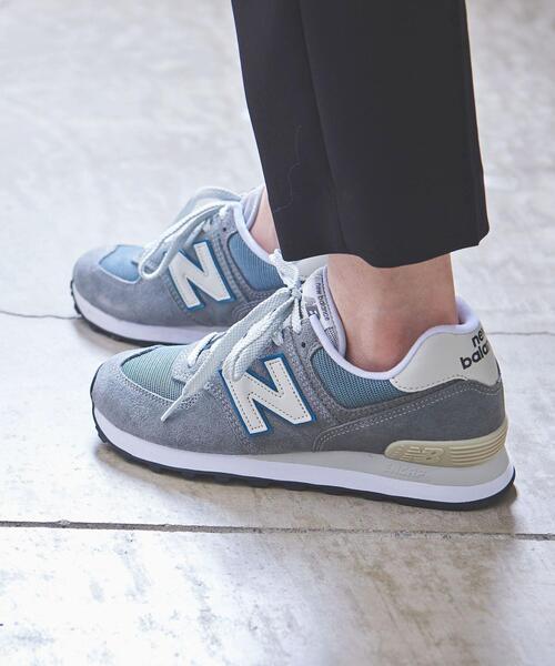 UNITED ARROWS(ユナイテッドアローズ)の「【WOMEN’S】<New Balance(ニューバランス)>ML574 スニーカー ■■■(スニーカー・レディース・グレー/ホワイト・24.5cm/24cm/25cm/22.5cm/23.5cm/23cm)」の1枚目の写真