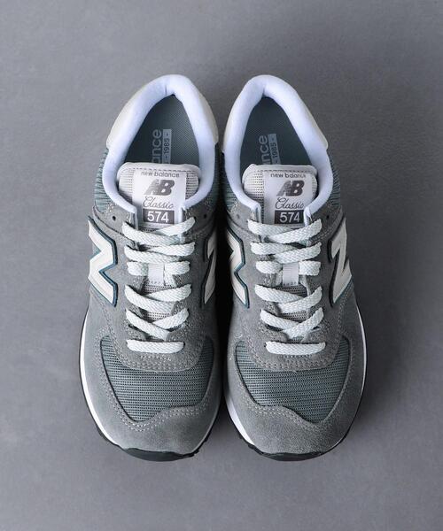 UNITED ARROWS(ユナイテッドアローズ)の「【WOMEN’S】<New Balance(ニューバランス)>ML574 スニーカー ■■■(スニーカー・レディース・グレー/ホワイト・24.5cm/24cm/25cm/22.5cm/23.5cm/23cm)」の10枚目の写真