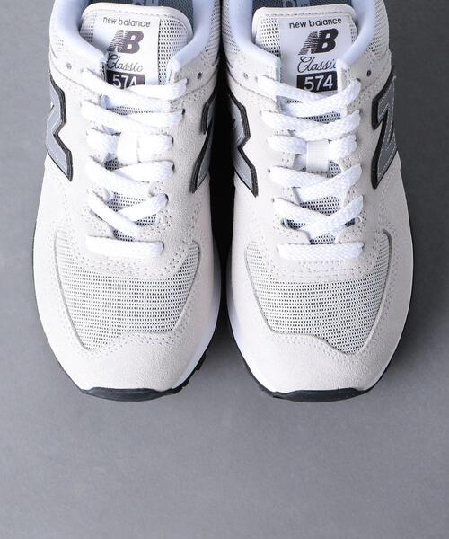UNITED ARROWS(ユナイテッドアローズ)の「【WOMEN’S】<New Balance(ニューバランス)>ML574 スニーカー ■■■(スニーカー・レディース・グレー/ホワイト・24.5cm/24cm/25cm/22.5cm/23.5cm/23cm)」の5枚目の写真