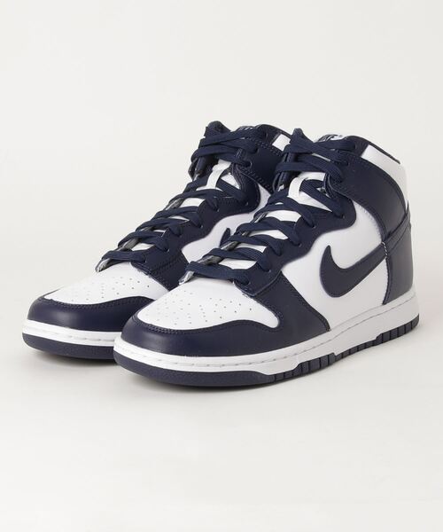 UNION(ユニオン)の「NIKE DUNK HIGH RETRO(スニーカー・メンズ・ネイビー×ホワイト・26.5cm/27.5cm/28.5cm/26.0cm/27.0cm/28.0cm/29.0cm)」の3枚目の写真