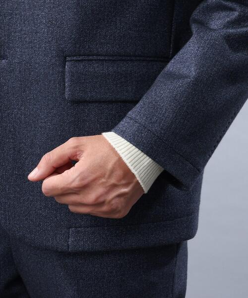 TAKEO KIKUCHI（タケオキクチ）の「◆【Sサイズ～】ダウンファブリック ジャケット（スーツジャケット・メンズ・ネイビー/チャコールグレー/ブラウン系4・05/01/02/03/04）」の9枚目の写真