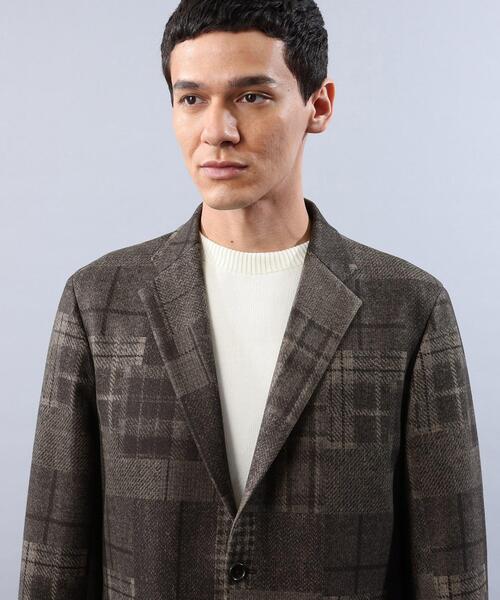 TAKEO KIKUCHI（タケオキクチ）の「◆【Sサイズ～】ダウンファブリック ジャケット（スーツジャケット・メンズ・ネイビー/チャコールグレー/ブラウン系4・05/01/02/03/04）」の12枚目の写真