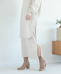 12Gカシミアタッチナロースカート / 214953