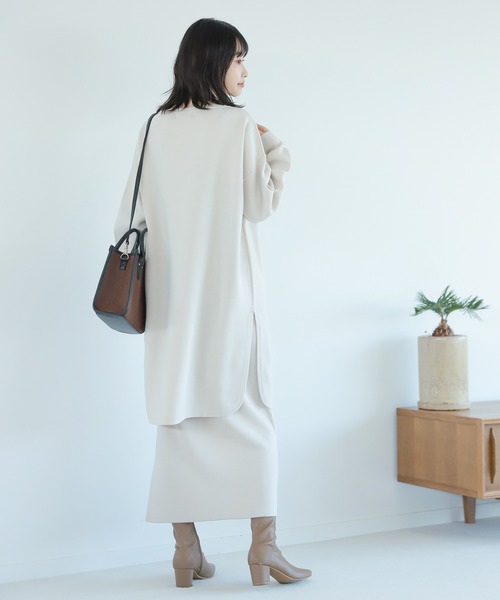 LAKOLE（ラコレ）の「12Gカシミアタッチナロースカート / 214953（スカート・レディース・ブラック/ブラウン/アイボリー・SMALL/MEDIUM）」の20枚目の写真