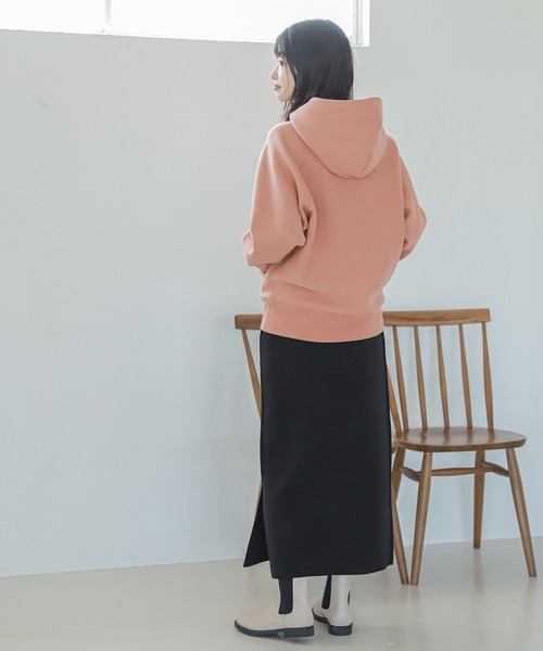 LAKOLE（ラコレ）の「12Gカシミアタッチナロースカート / 214953（スカート・レディース・ブラック/ブラウン/アイボリー・SMALL/MEDIUM）」の8枚目の写真