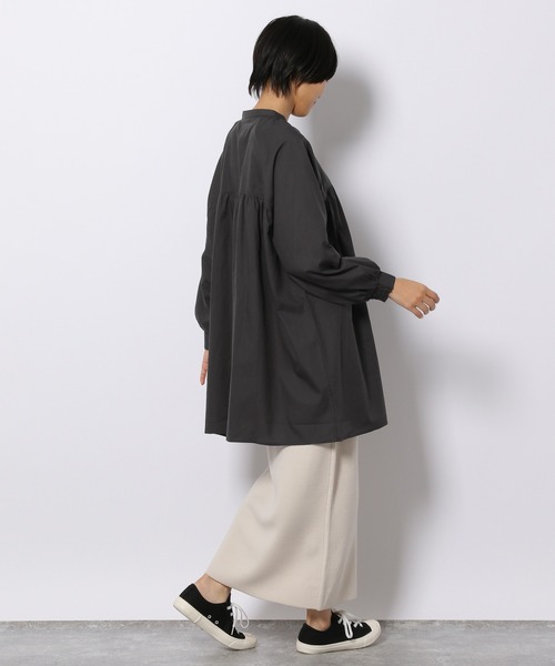 LAKOLE（ラコレ）の「12Gカシミアタッチナロースカート / 214953（スカート・レディース・ブラック/ブラウン/アイボリー・SMALL/MEDIUM）」の22枚目の写真