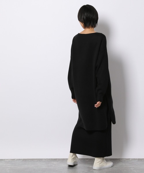 LAKOLE（ラコレ）の「12Gカシミアタッチナロースカート / 214953（スカート・レディース・ブラック/ブラウン/アイボリー・SMALL/MEDIUM）」の13枚目の写真