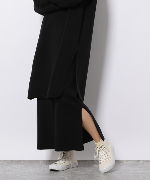 LAKOLE（ラコレ）の「12Gカシミアタッチナロースカート / 214953（スカート・レディース・ブラック/ブラウン/アイボリー・SMALL/MEDIUM）」の9枚目の写真
