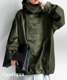 antiqua（アンティカ）の「大人カジュアルきまる！変形デザインブルゾン（ブルゾン）」