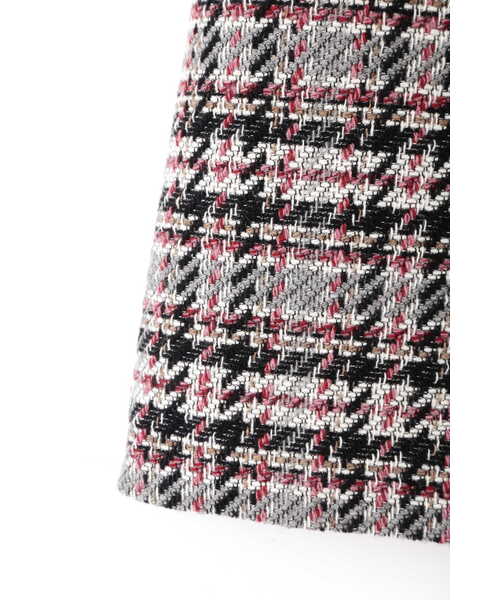 JILL STUART（ジルスチュアート）の「◆ギアツイードミニスカート（スカート・レディース・ピンク/グリーン・2/0/4）」の13枚目の写真