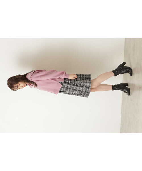 JILL STUART（ジルスチュアート）の「◆ギアツイードミニスカート（スカート・レディース・ピンク/グリーン・2/0/4）」の8枚目の写真