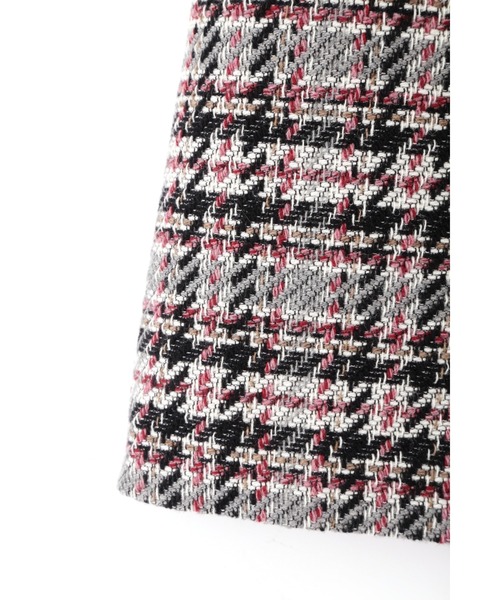 JILL STUART（ジルスチュアート）の「◆ギアツイードミニスカート（スカート・レディース・ピンク/グリーン・2/0/4）」の22枚目の写真