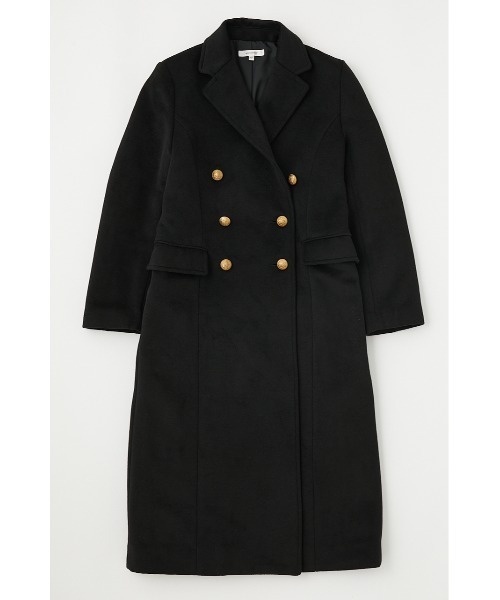 MOUSSY（マウジー）の「MAXI TAILOR COLLAR コート（その他アウター・レディース・ネイビー/ブラック/ライトベージュ・1/2）」の6枚目の写真