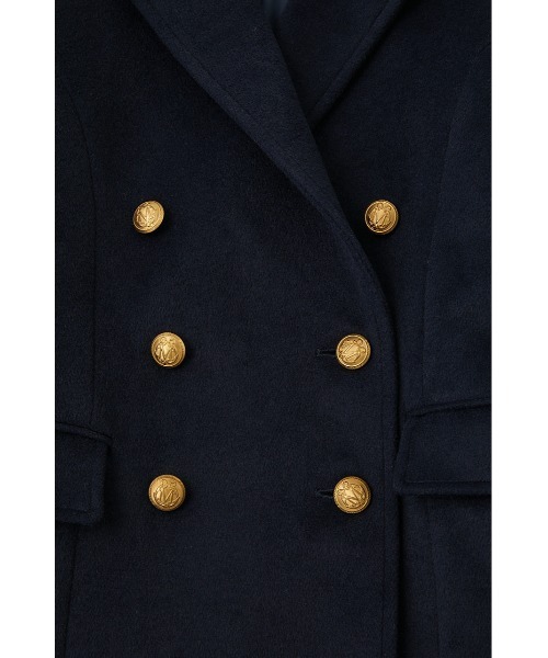 MOUSSY（マウジー）の「MAXI TAILOR COLLAR コート（その他アウター・レディース・ネイビー/ブラック/ライトベージュ・1/2）」の16枚目の写真