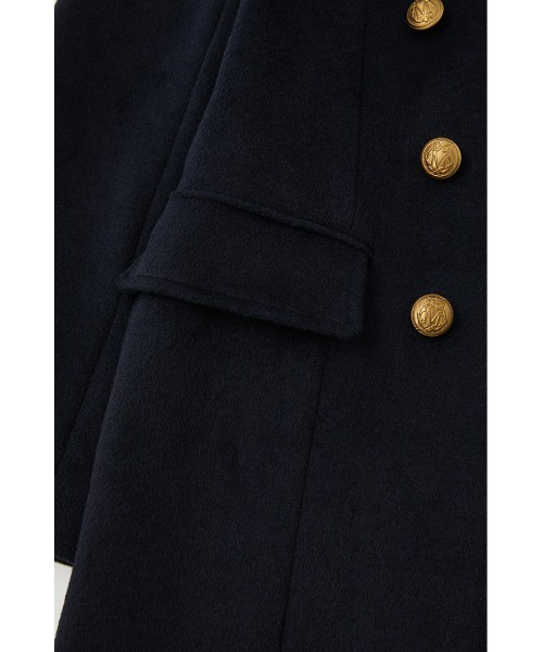 MOUSSY（マウジー）の「MAXI TAILOR COLLAR コート（その他アウター・レディース・ネイビー/ブラック/ライトベージュ・1/2）」の12枚目の写真