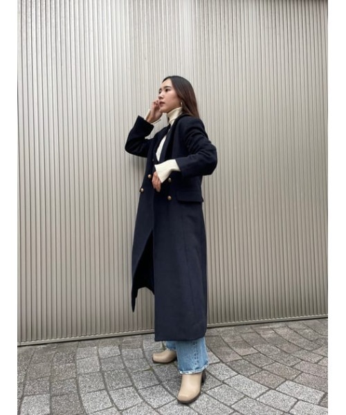 MOUSSY（マウジー）の「MAXI TAILOR COLLAR コート（その他アウター