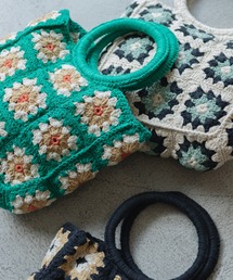 Kastane | パッチワークハンドクロシェBAG(トートバッグ)