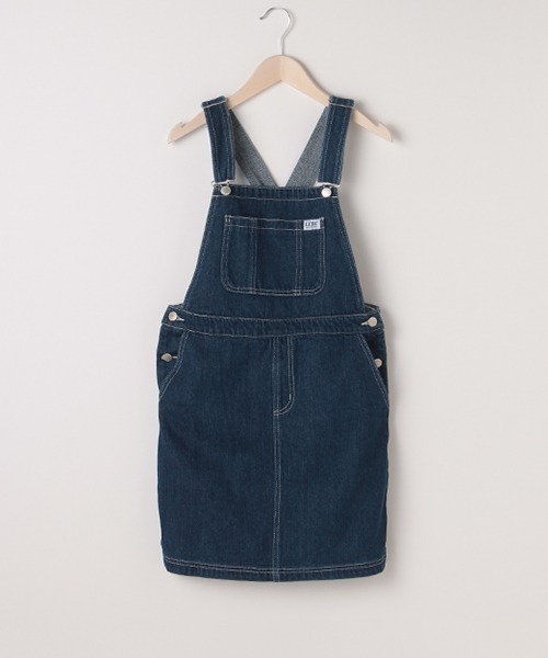 LOVETOXIC(ラブトキシック)の「ジャンパースカート(ジャンパースカート・キッズ・モカ/イエロー/ネイビー・SS/M/L/S)」の1枚目の写真