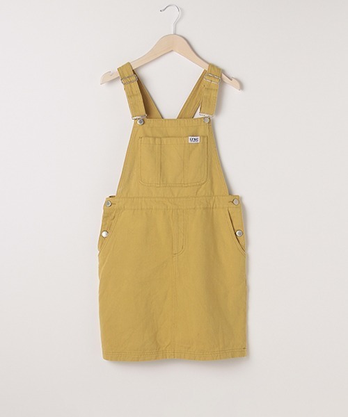 LOVETOXIC(ラブトキシック)の「ジャンパースカート(ジャンパースカート・キッズ・モカ/イエロー/ネイビー・SS/M/L/S)」の3枚目の写真