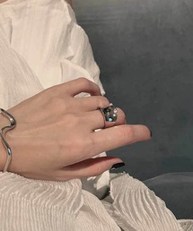 yu-ka | yu-ka : シルバー925 ワイドリング(リング)