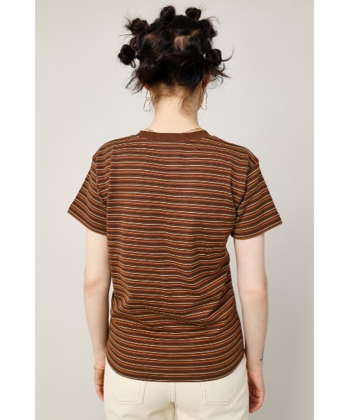 SLY（スライ）の「COMPACT SLY LOGO T/SH コンパクトロゴ Tシャツ（Tシャツ/カットソー・レディース・ホワイト/ブラック/ターコイズブルー/ブラウン系その他2・FREE）」の15枚目の写真
