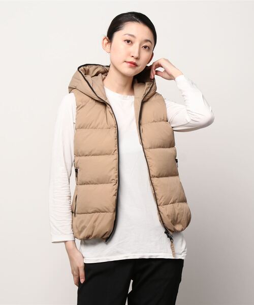 VLAB/ヴイラボ/フードダウンベスト ROYAL FLASH（ロイヤルフラッシュ）の「VLAB/ヴイラボ/フードダウン