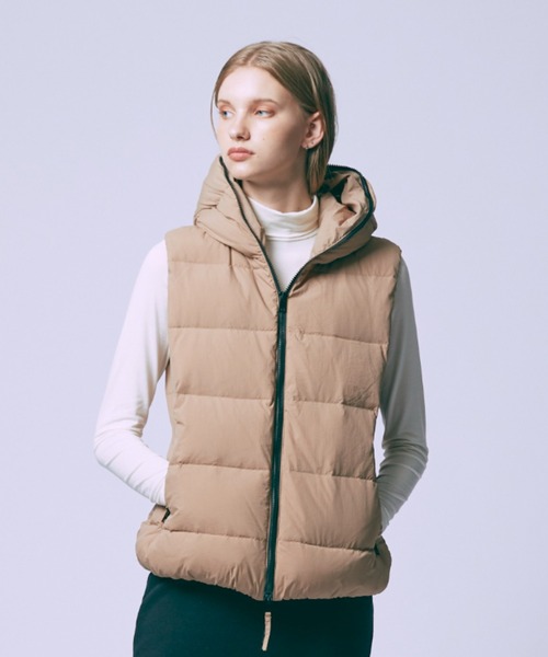 VLAB/ヴイラボ/フードダウンベスト VLAB/ヴイラボ/フードダウンベスト