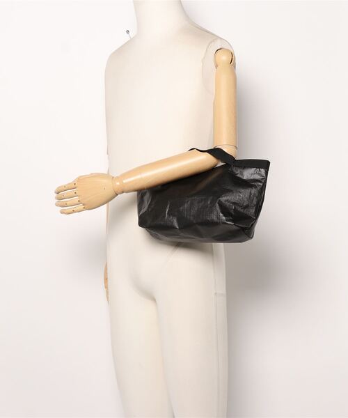 SABLE CLUTCH(セーブルクラッチ)の「BOAT-SHAPED PE TOTE (S)(トートバッグ)(トートバッグ・レディース・シルバー/ブラック/ホワイト・ONE SIZE)」の7枚目の写真