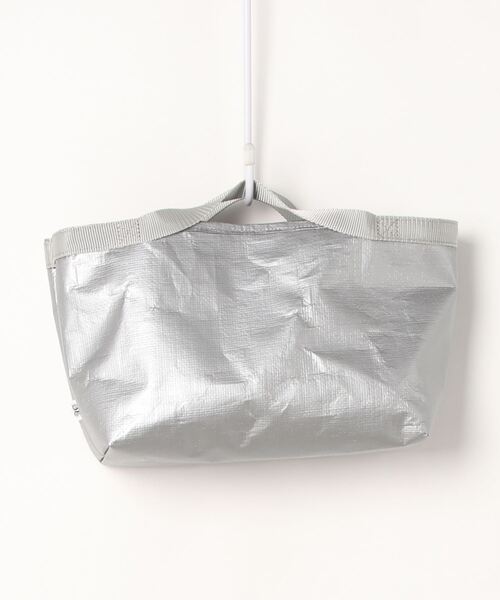 SABLE CLUTCH(セーブルクラッチ)の「BOAT-SHAPED PE TOTE (S)(トートバッグ)(トートバッグ・レディース・シルバー/ブラック/ホワイト・ONE SIZE)」の9枚目の写真