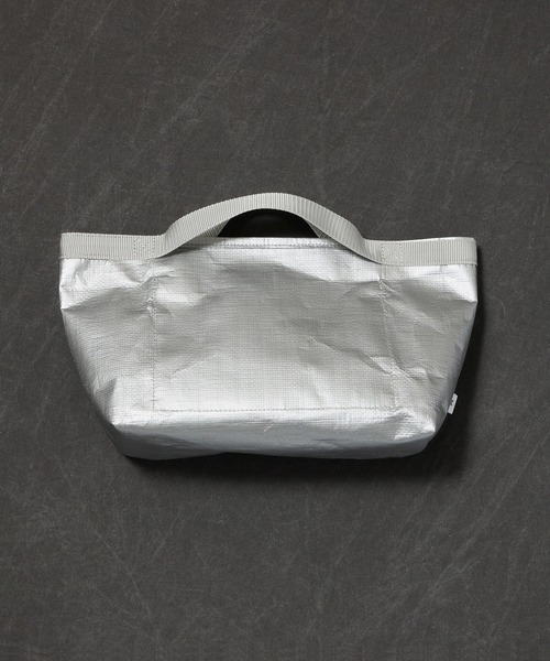 SABLE CLUTCH(セーブルクラッチ)の「BOAT-SHAPED PE TOTE (S)(トートバッグ)(トートバッグ・レディース・シルバー/ブラック/ホワイト・ONE SIZE)」の12枚目の写真