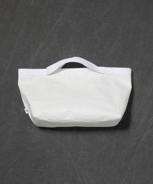 SABLE CLUTCH(セーブルクラッチ)の「BOAT-SHAPED PE TOTE (S)(トートバッグ)(トートバッグ・レディース・シルバー/ブラック/ホワイト・ONE SIZE)」の18枚目の写真