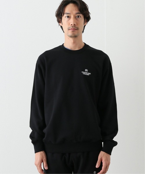REIGNING CHAMP（レイニングチャンプ）の「【REIGNING CHAMP】日本限定 EMB. RELAXED CREWNECK MIDWEIGHT（スウェット・メンズ・ブラック・SMALL/MEDIUM）」の9枚目の写真
