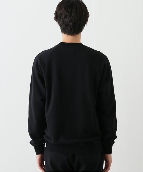 REIGNING CHAMP（レイニングチャンプ）の「【REIGNING CHAMP】日本限定 EMB. RELAXED CREWNECK MIDWEIGHT（スウェット・メンズ・ブラック・SMALL/MEDIUM）」の7枚目の写真