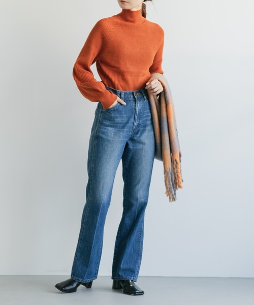 Wrangler（ラングラー）の「【Wrangler】フレアデニム（デニムパンツ・レディース・インディゴブルー/ブルー・S/M/XS）」の15枚目の写真