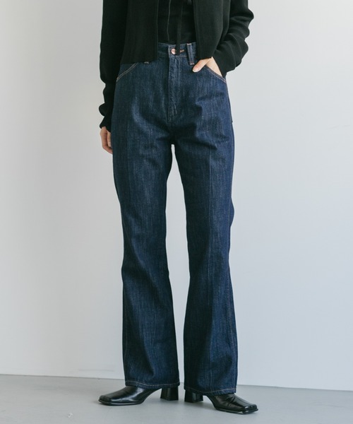 Wrangler（ラングラー）の「【Wrangler】フレアデニム（デニムパンツ・レディース・インディゴブルー/ブルー・S/M/XS）」の10枚目の写真